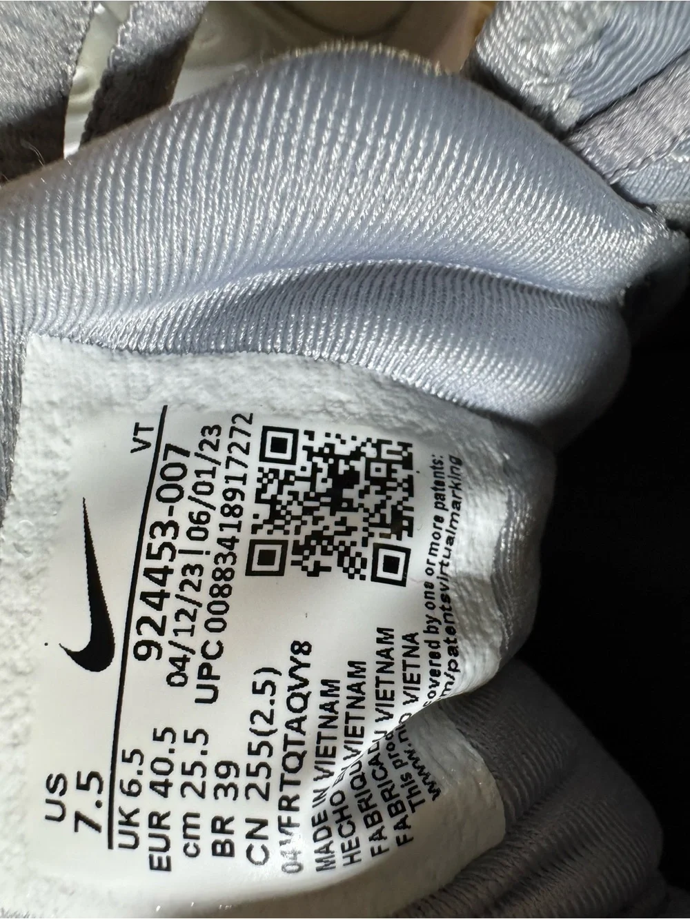 Nike Mens Air Vapormax Plus Size 7.5